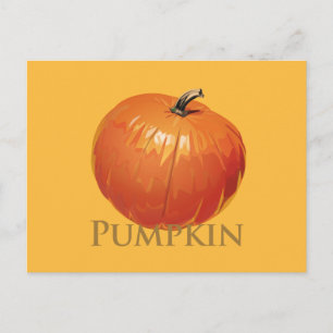 Postal Calabaza de otoño