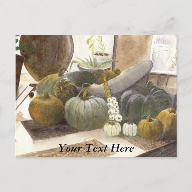 Postal Calabazas (Anverso)