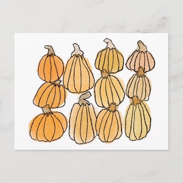 Postal Calabazas (Anverso)