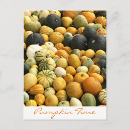Postal Calabazas apiladas