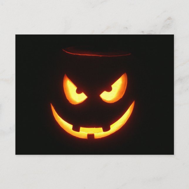 Postal Calabazas de Halloween (Anverso)