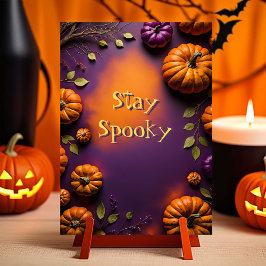 Postal Calabazas de Halloween