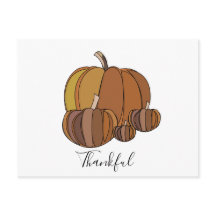 Calabazas Día de Acción de Gracias Temporada Feliz