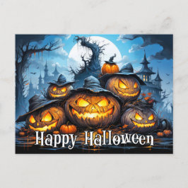 Postal Calabazas Locas | Feliz Halloween