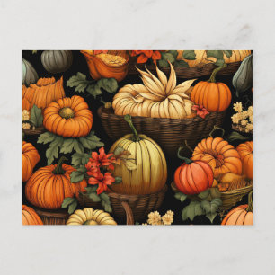 Postal Calabazas y Más, Otoño,
