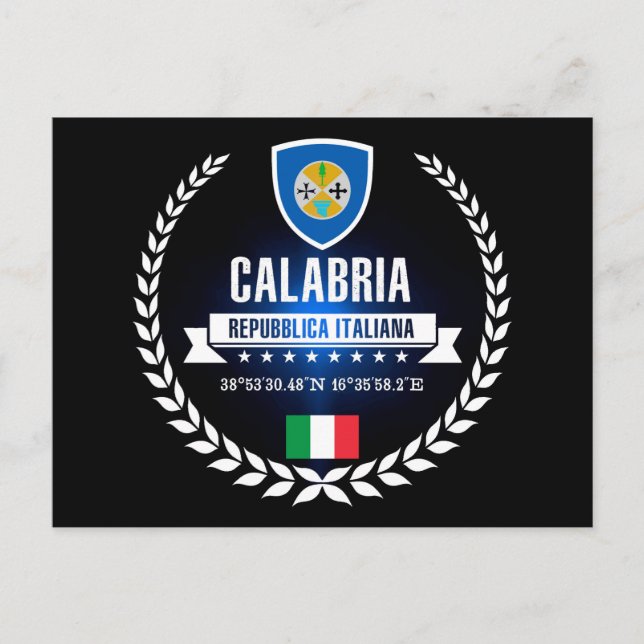Postal Calabria (Anverso)