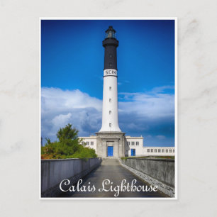 Postal Calais en Nord-Pas de Calais, Francia Faro