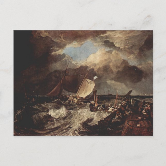 Postal Calais Pier (Anverso)