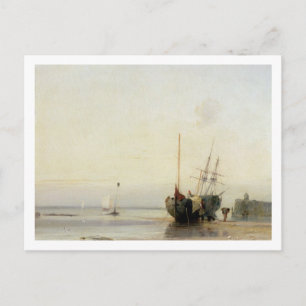 Postal Calais Pier, c.1823-24 (aceite sobre el panel)