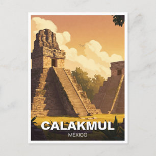 Postal Calakmul México Travel