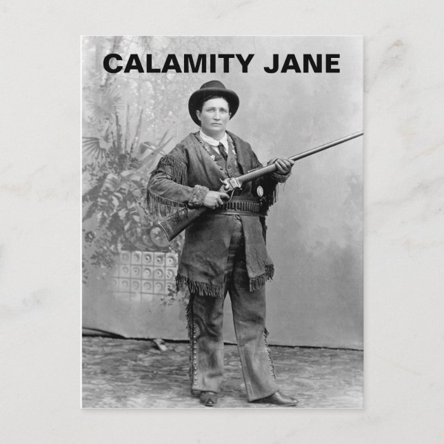 POSTAL CALAMITY JANE POSTCARDS (Anverso)