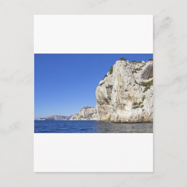 Postal Calanques de Cassis (Anverso)