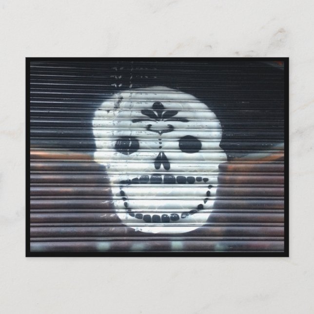 Postal calavera (Anverso)