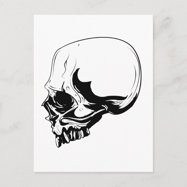 Postal Calavera (Anverso)