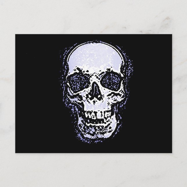 Postal Calavera (Anverso)