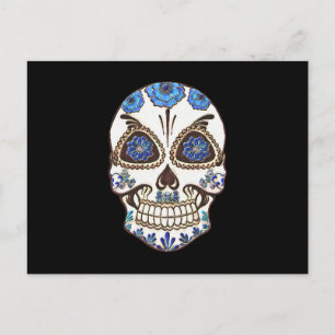 Postal Calavera de Azúcar