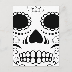 Postal calavera de azúcar: 1