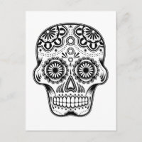 Calavera de azúcar de B&W