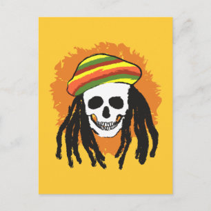 Postal Calavera de Dreadlock
