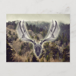 Postal Calavera de Elk