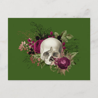 Postal Calavera de Schädel Totenkopf