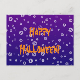 Postal Calaveras de Halloween