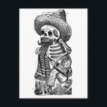Postal Calaveras del montón de José Guadalupe Posada<br><div class="desc">Imagen negra en blanco; no dudes en elegir un color de fondo o un personalizar diferente según lo desee. José Guadalupe Posada (2 de febrero de 1852 - 20 de enero de 1913) fue un caricaturista mexicano ilustrador y artista cuyo trabajo ha influido en muchos artistas y caricaturistas latinoamericanos por...</div>