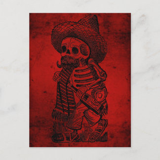 Postal Calaveras del montón de José Guadalupe Posada