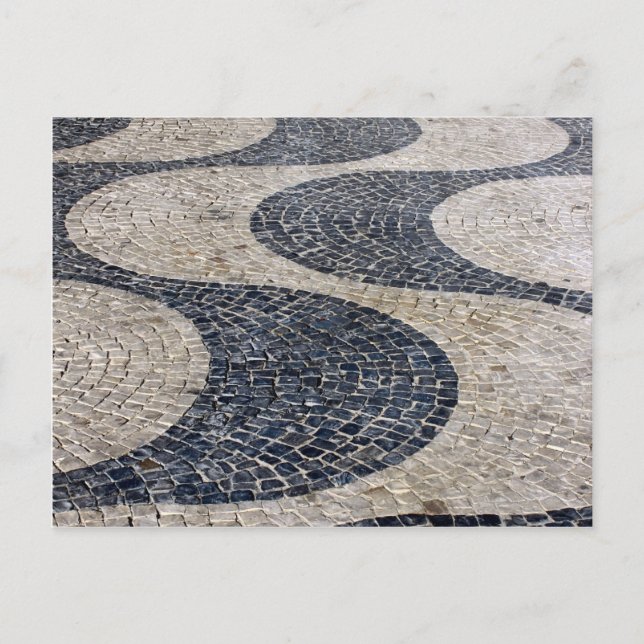 Postal Calçada Portuguesa (Anverso)