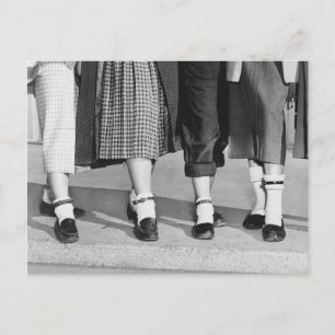 Postal Calcetines Bobby, 1953