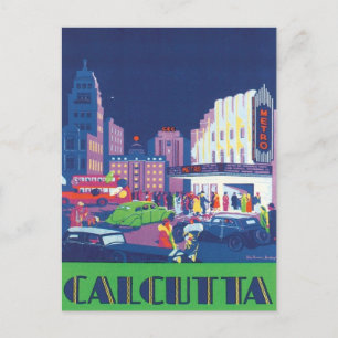 Postal Calcuta Kolkata India