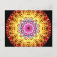 Caleidoscopio de la pasión rosa