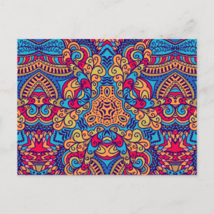 Postal Caleidoscopio del Sueño Indio
