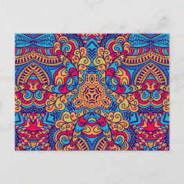 Postal Caleidoscopio del Sueño Indio