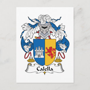 Postal Calella Family Crest