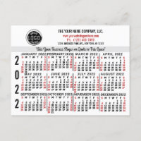 Calendario 2022 (Consulte Descripción de la nueva