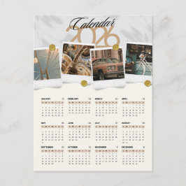 Postal Calendario 2026