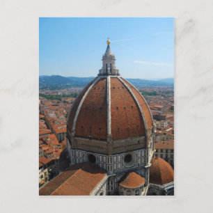 Postal Calendario de bolsillo de Florence Duomo 2012
