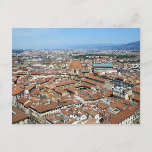 Postal Calendario de bolsillo de Florencia 2012