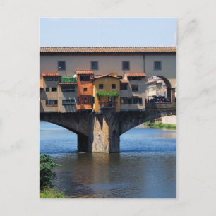 Postal Calendario de bolsillo Ponte Vecchio 2012