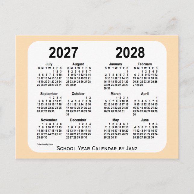 Postal Calendario de la Mini Escuela de Trigo 2027-2028 d (Anverso)