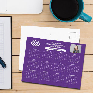 Postal Calendario Empresarial Profesional Personalizado P