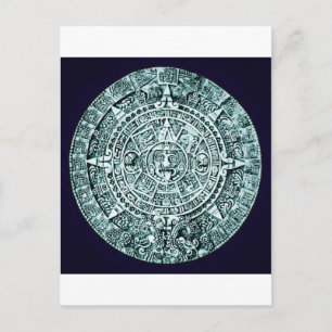 Postal calendario maya