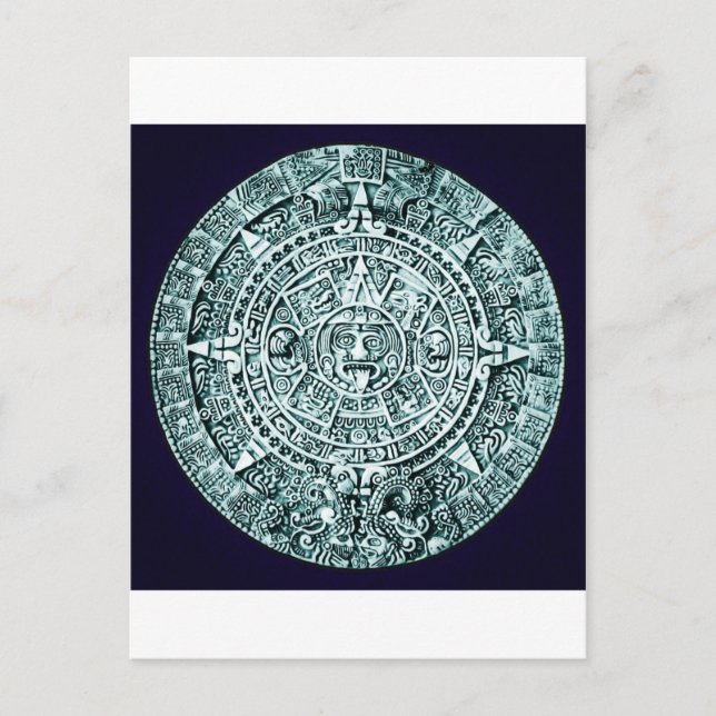 Postal calendario maya (Anverso)