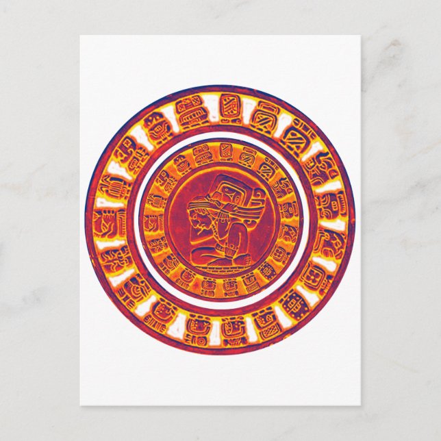 Postal Calendario Maya 2012 (Anverso)