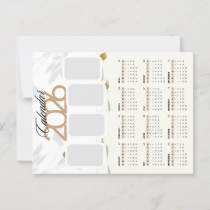 Postal calendario personalizado 2026