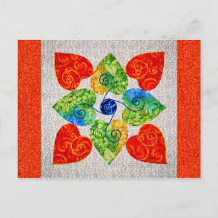 Postal Calentamiento de los corazones endebles - Bloque #