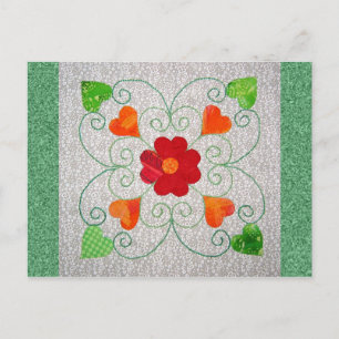 Postal Calentamiento de los corazones endebles - Bloque #