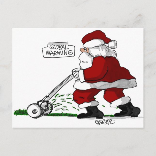 Postal Calentamiento global (Anverso)