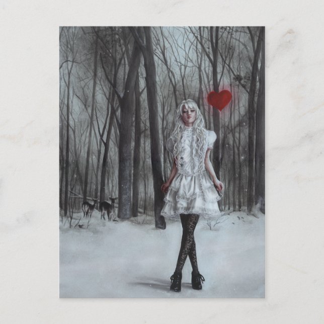 Postal Calentar mi corazón (Anverso)